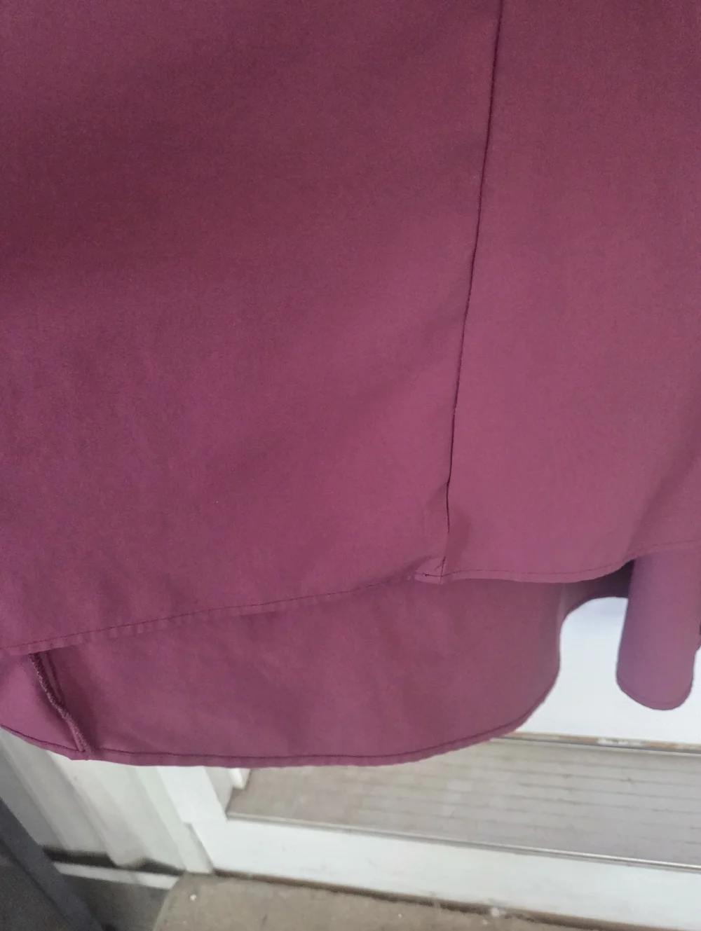 Halara XL Sleeveless Burgundy built in bra Maxi Dress - Picture 4 of 10